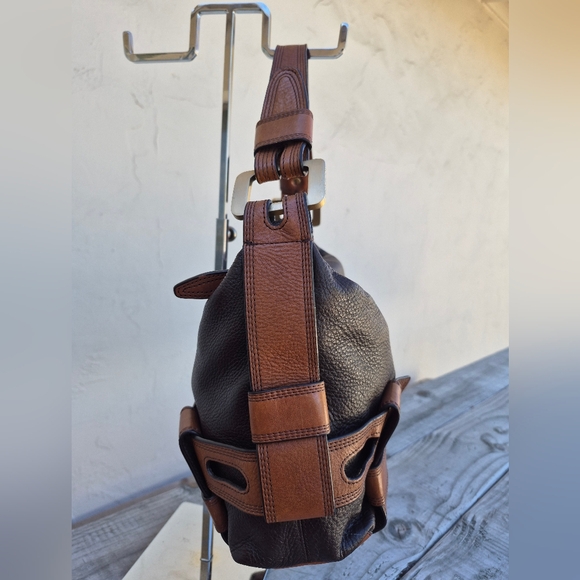 Michael Michael Kors Vintage Pebbled Leather Hobo Bag - Picture 5 of 11